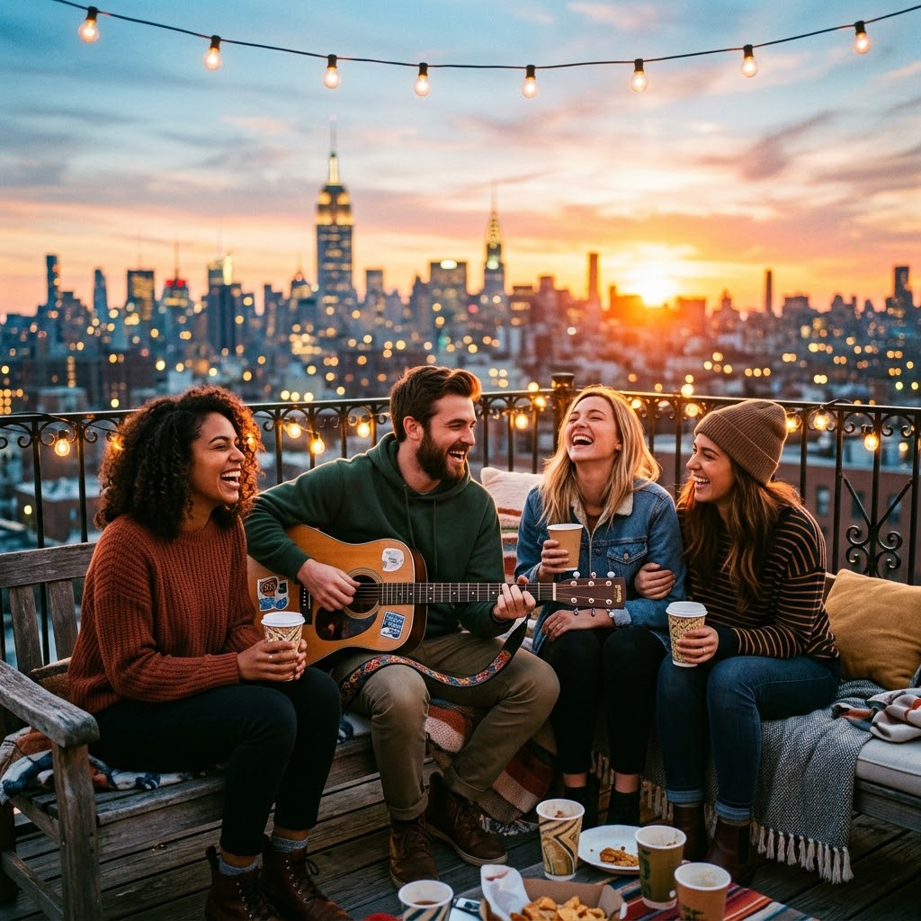 создать песню про друзей